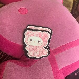 Cute Pink hello kitty Sticker